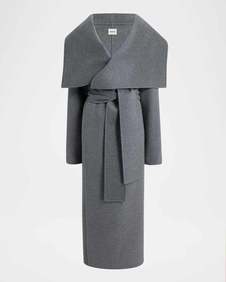 Levitt Cashmere Wrap Coat